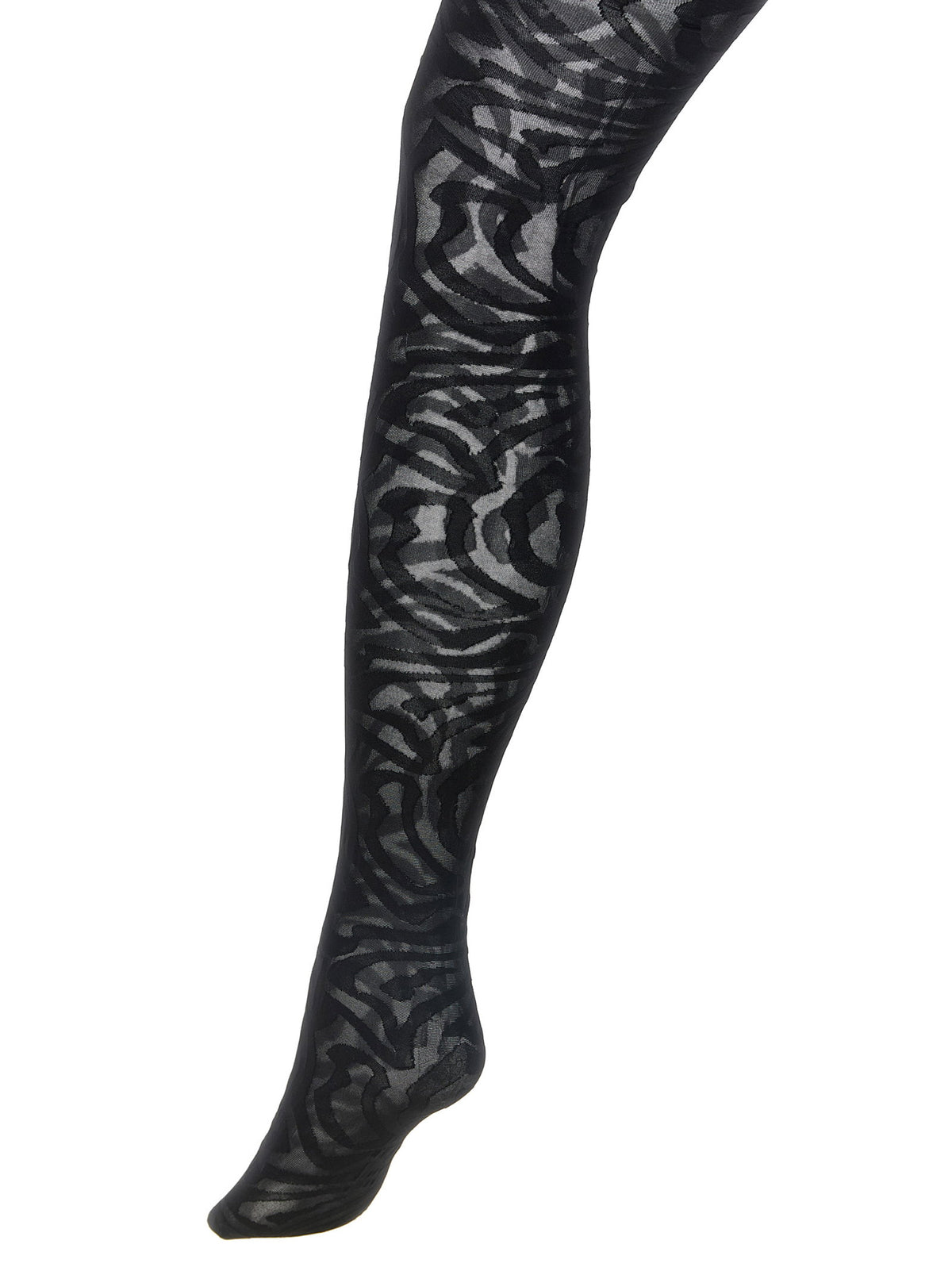 Emilio Pucci Black Labirinto Tights Emilio Pucci