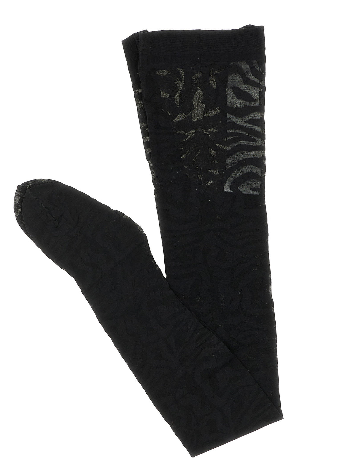 Emilio Pucci Black Labirinto Tights Emilio Pucci
