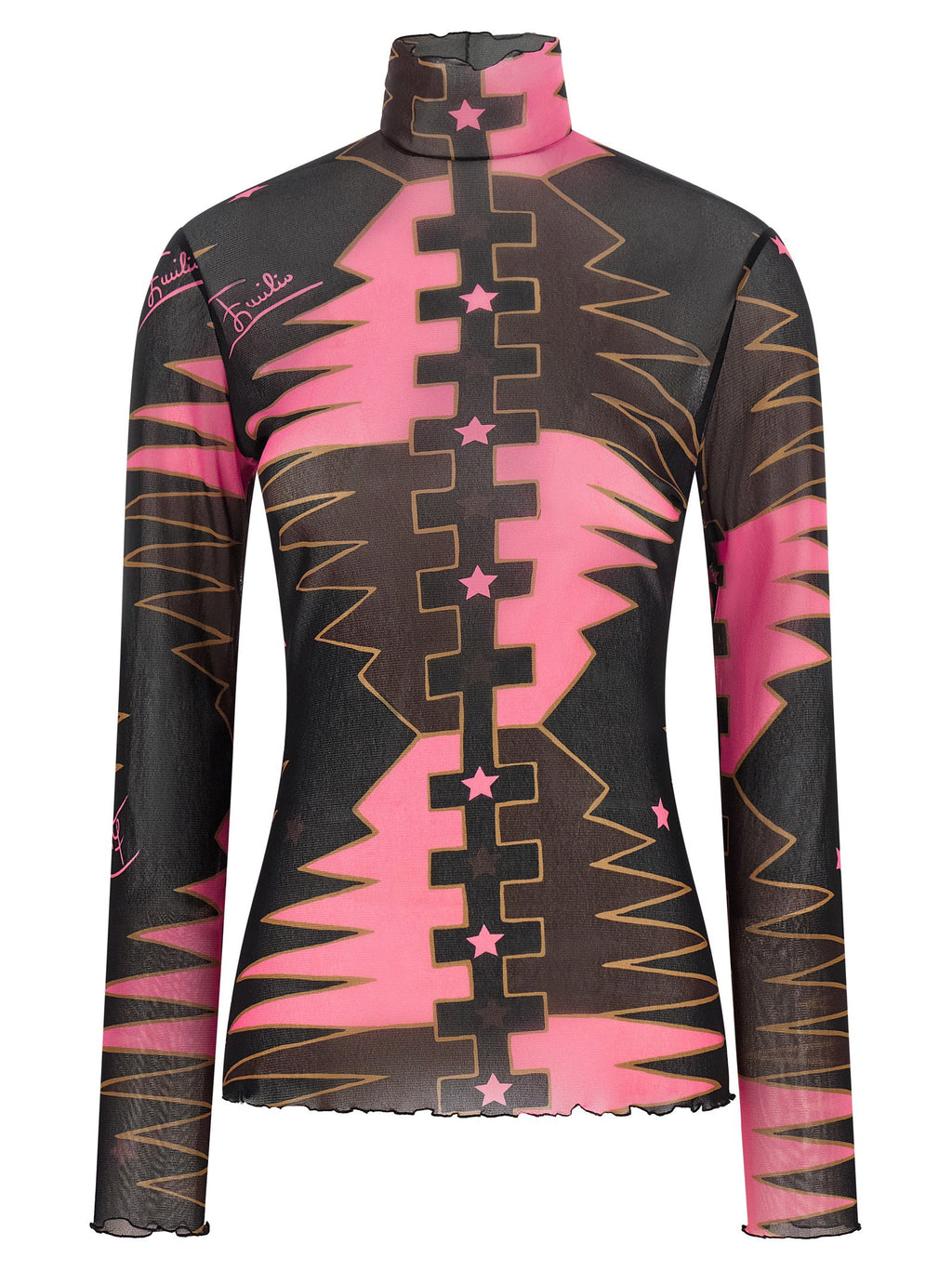 Emilio Pucci Valdimontone Tulle Top Emilio Pucci