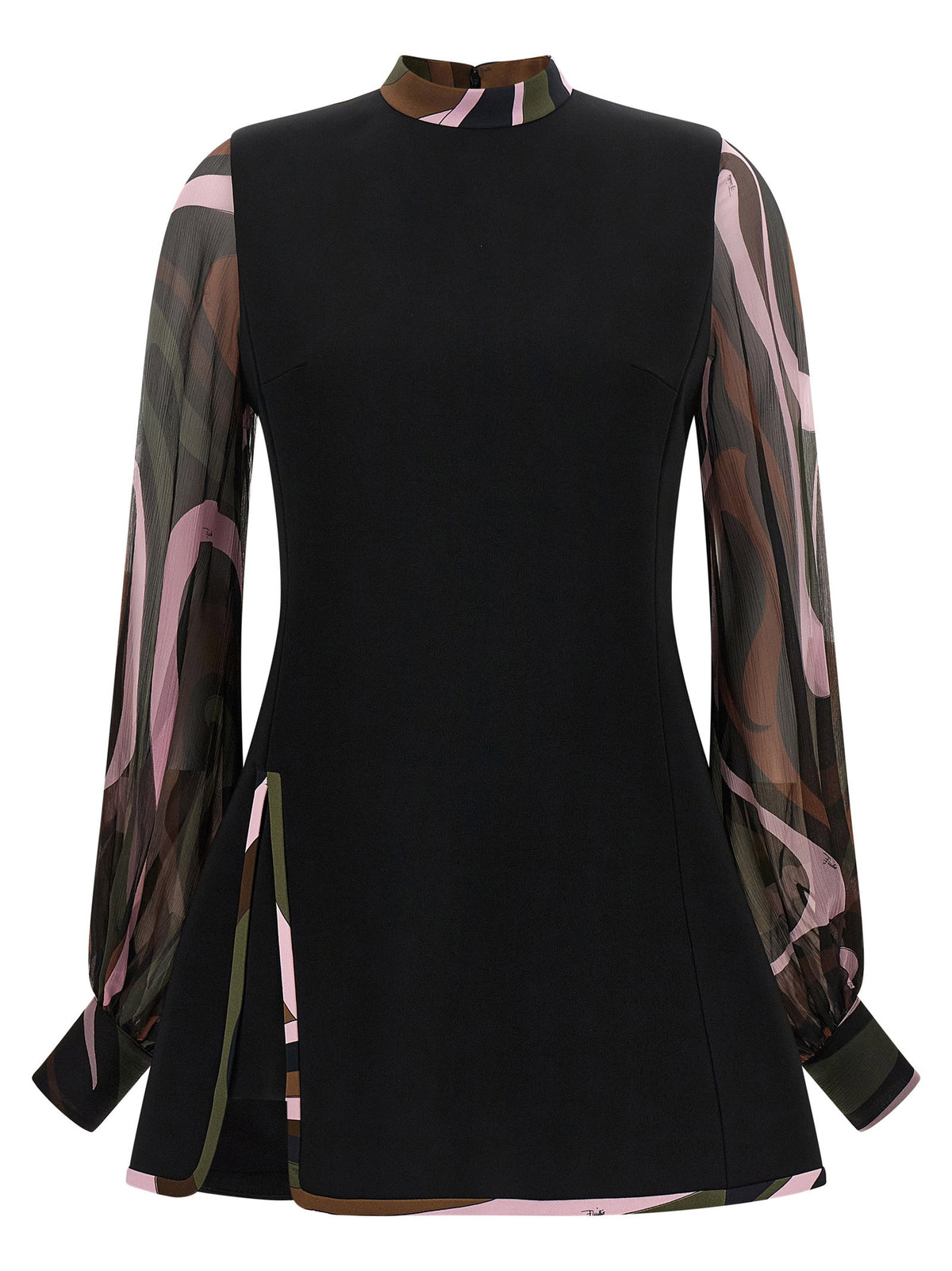 Emilio Pucci Black Marmo Cady Dress Emilio Pucci