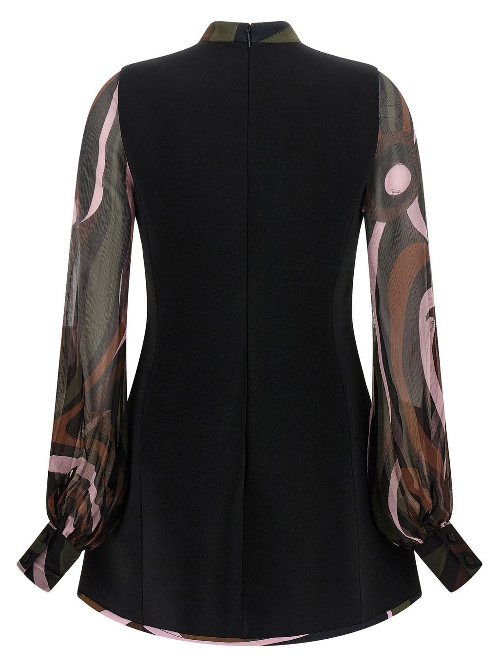 Emilio Pucci Black Marmo Cady Dress Emilio Pucci