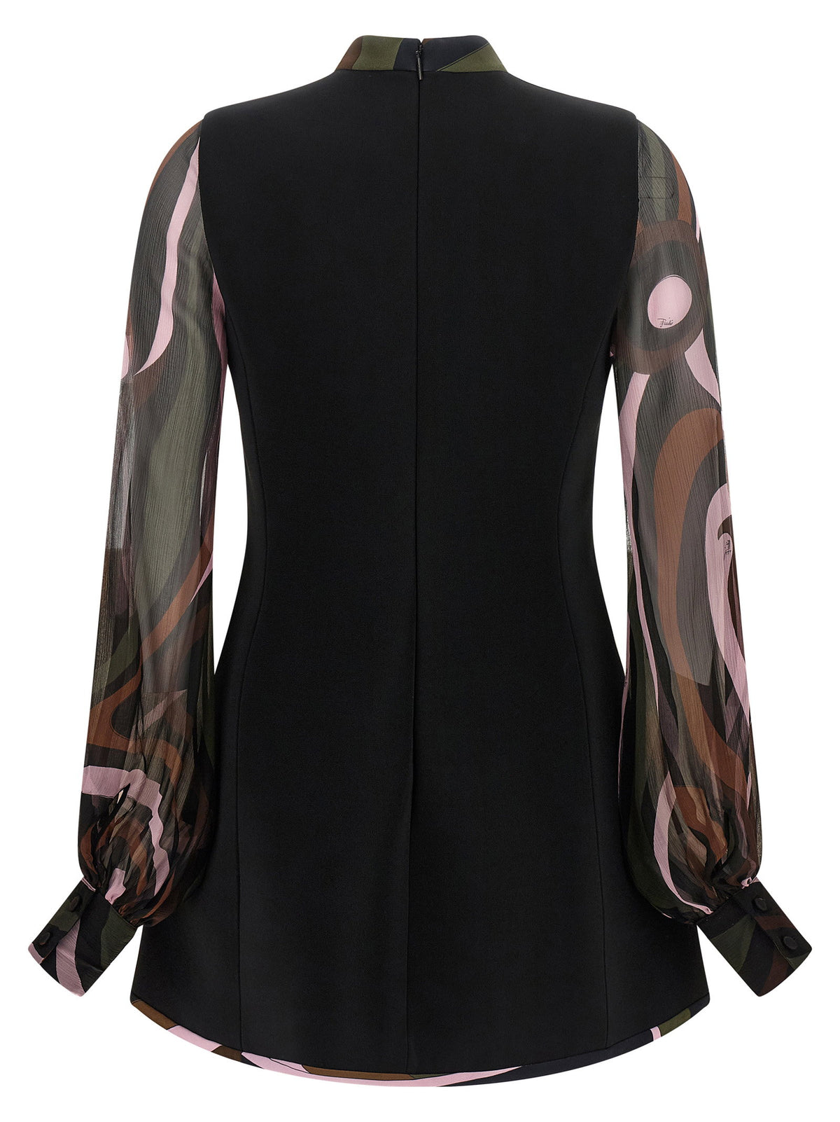 Emilio Pucci Black Marmo Cady Dress Emilio Pucci