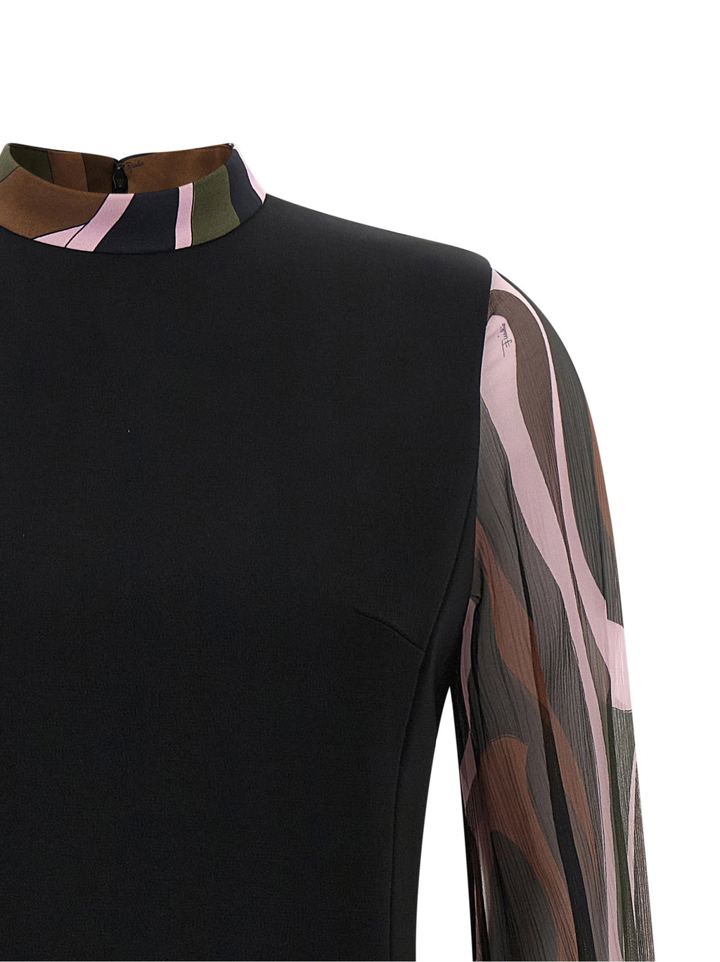 Emilio Pucci Black Marmo Cady Dress Emilio Pucci