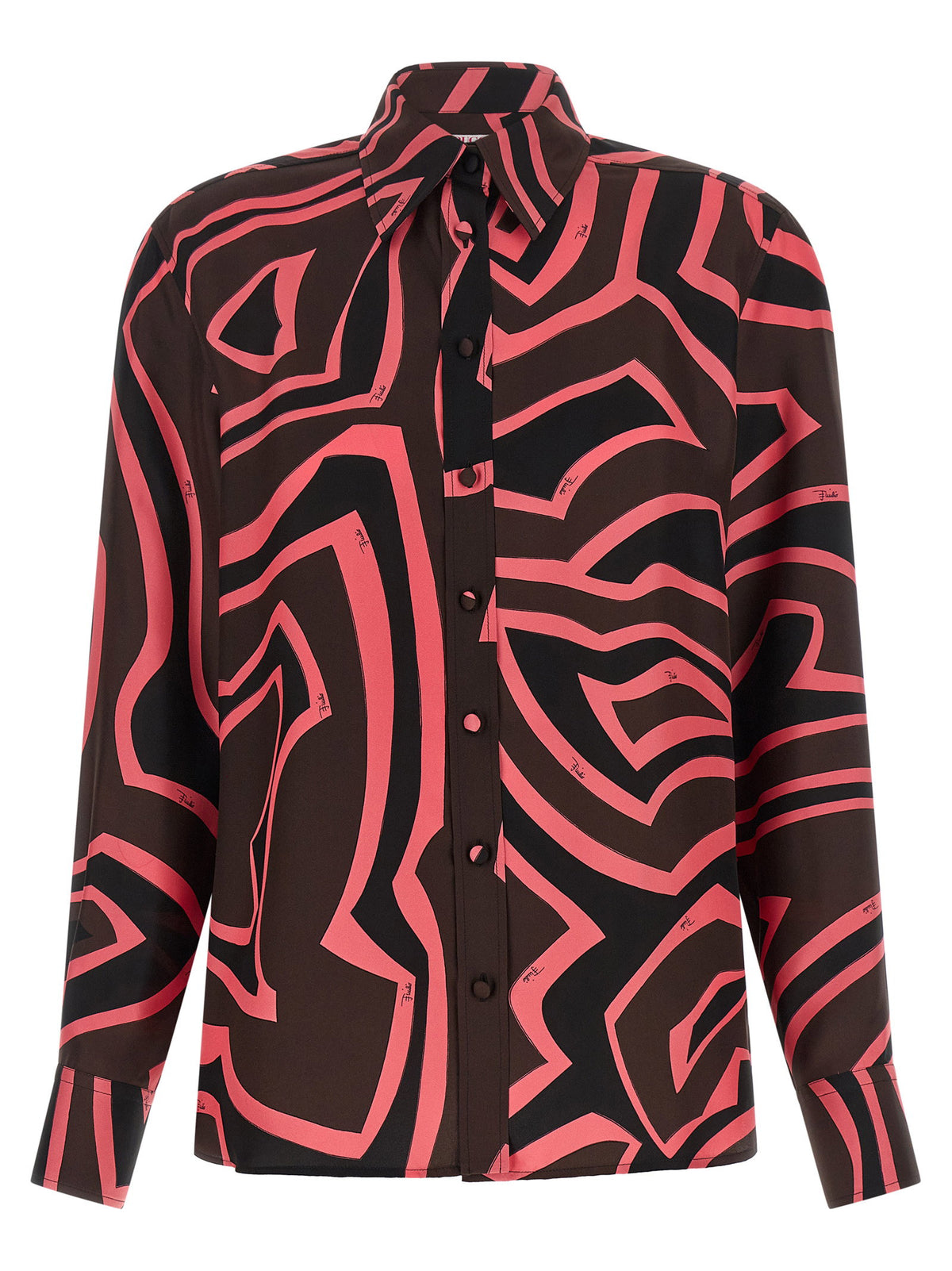 Emilio Pucci Pink Labirinto Shirt Emilio Pucci