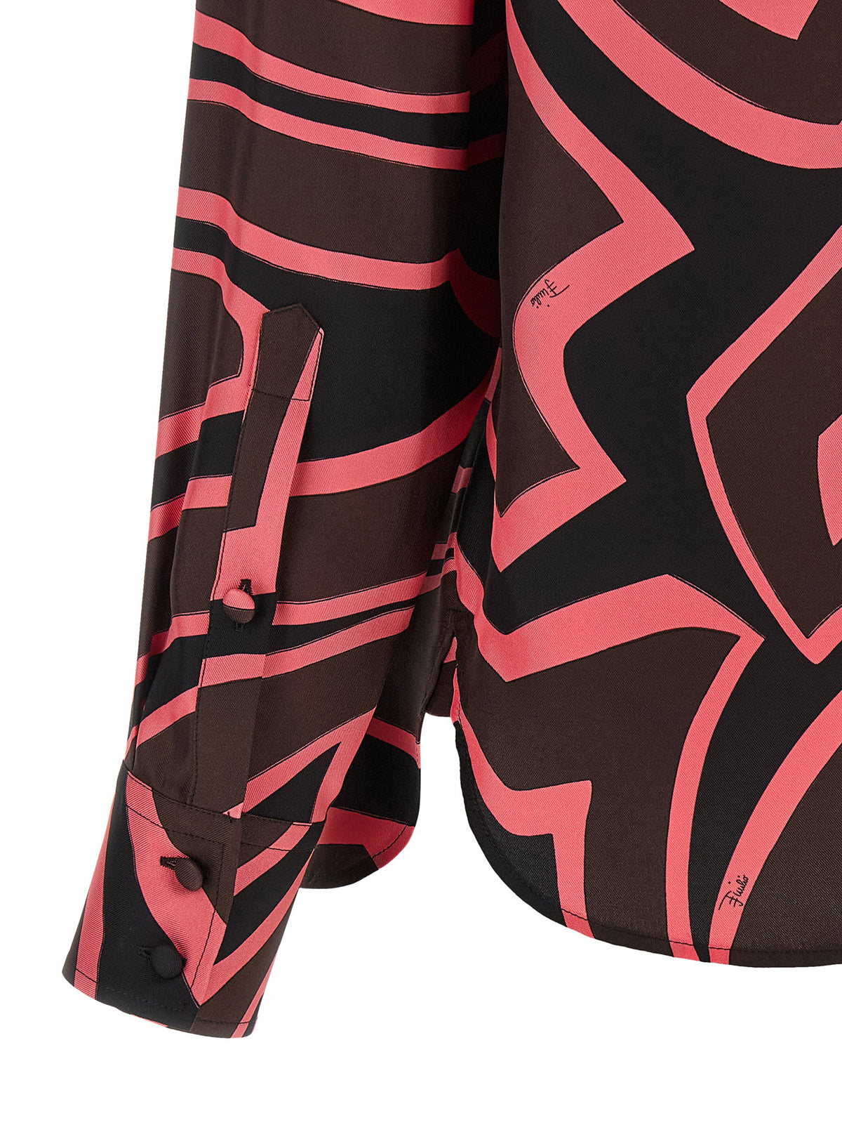 Emilio Pucci Pink Labirinto Shirt Emilio Pucci