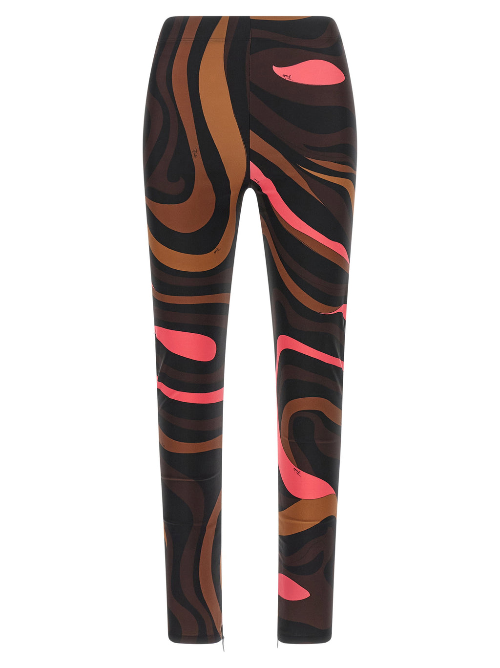 Emilio Pucci Brown Marmo Leggings Emilio Pucci