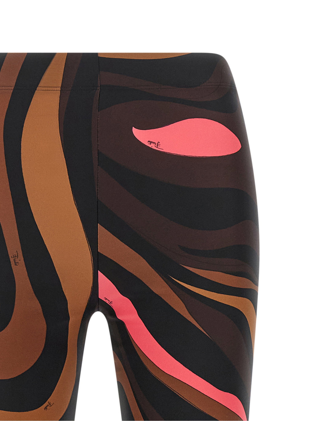 Emilio Pucci Brown Marmo Leggings Emilio Pucci