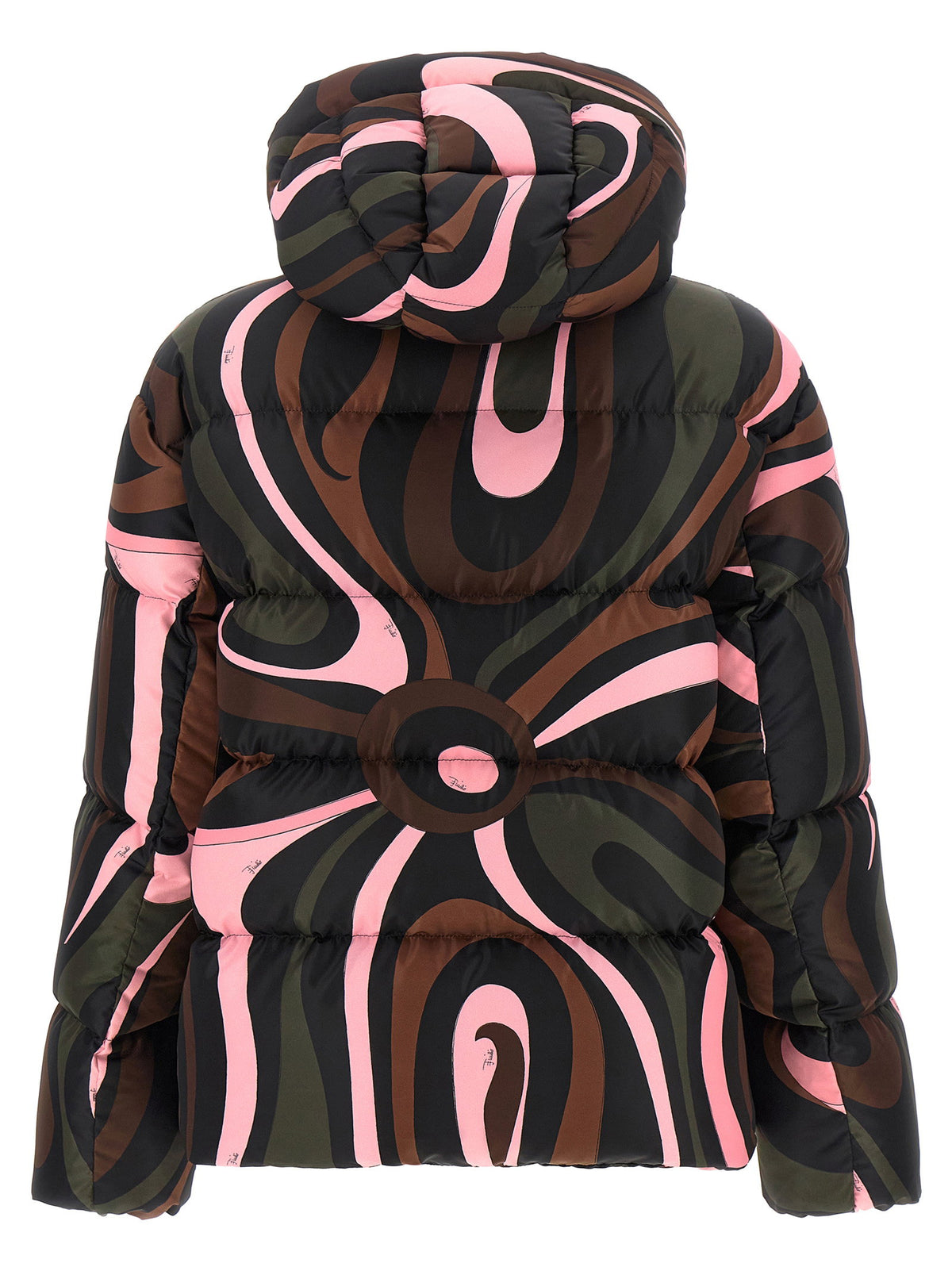 Emilio Pucci Multicolor Marmo Down Jacket Emilio Pucci