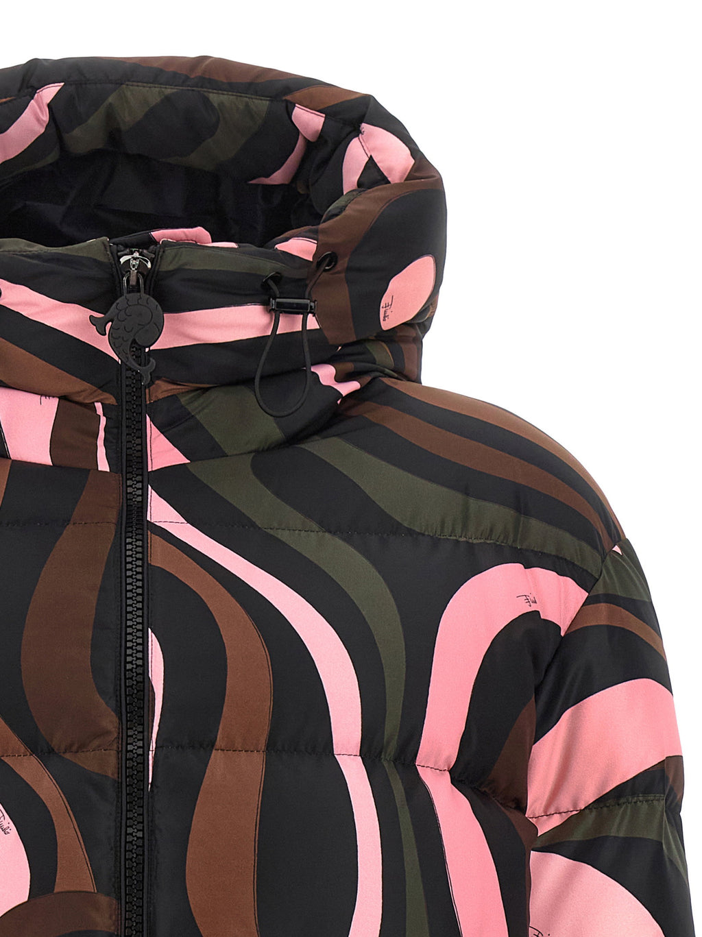 Emilio Pucci Multicolor Marmo Down Jacket Emilio Pucci