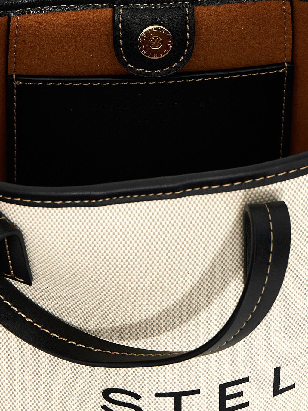 Stella Mccartney Logo Shopping Bag Stella Mccartney