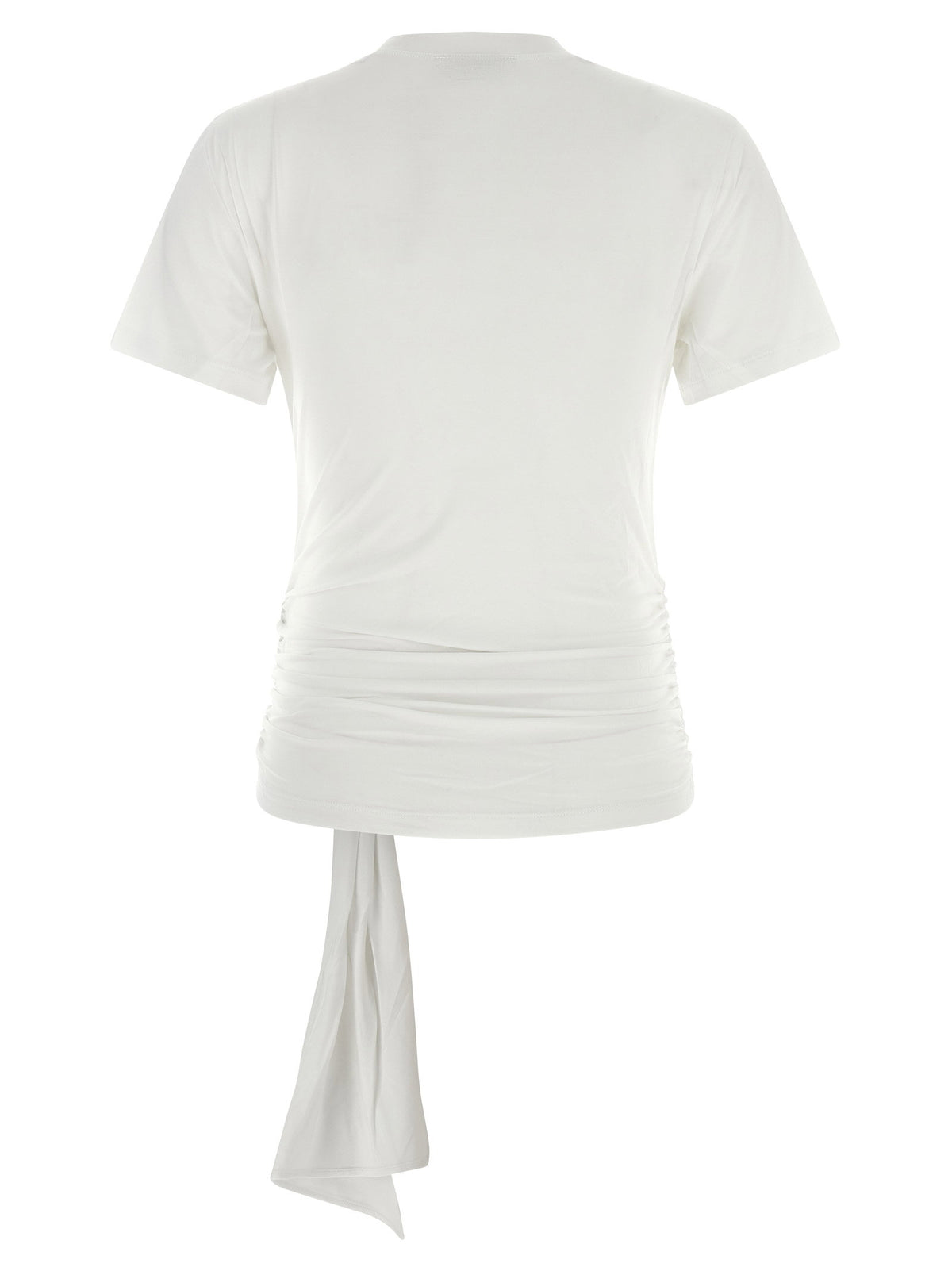 7 For All Mankind Draped Detail T-shirt