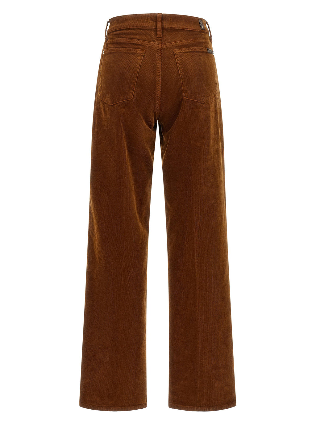 7 For All Mankind Stovepipe Straight Velvet Pants