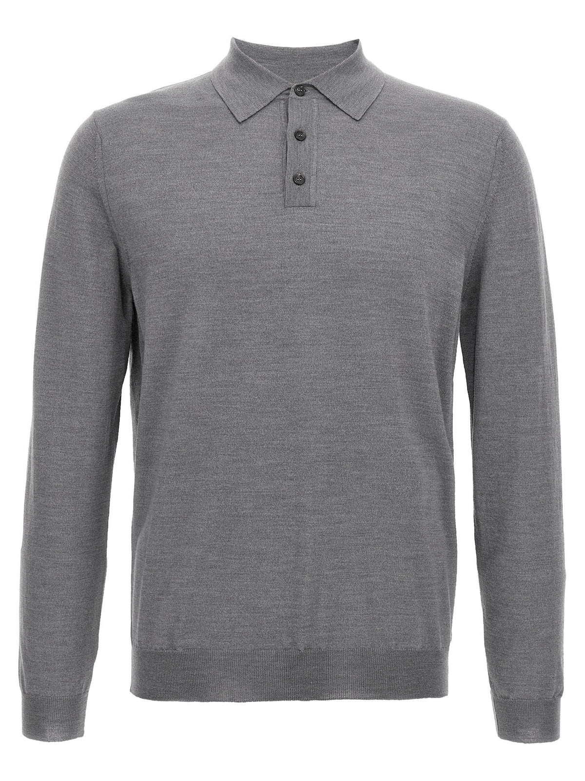 Zanone Virgin Wool Polo Shirt