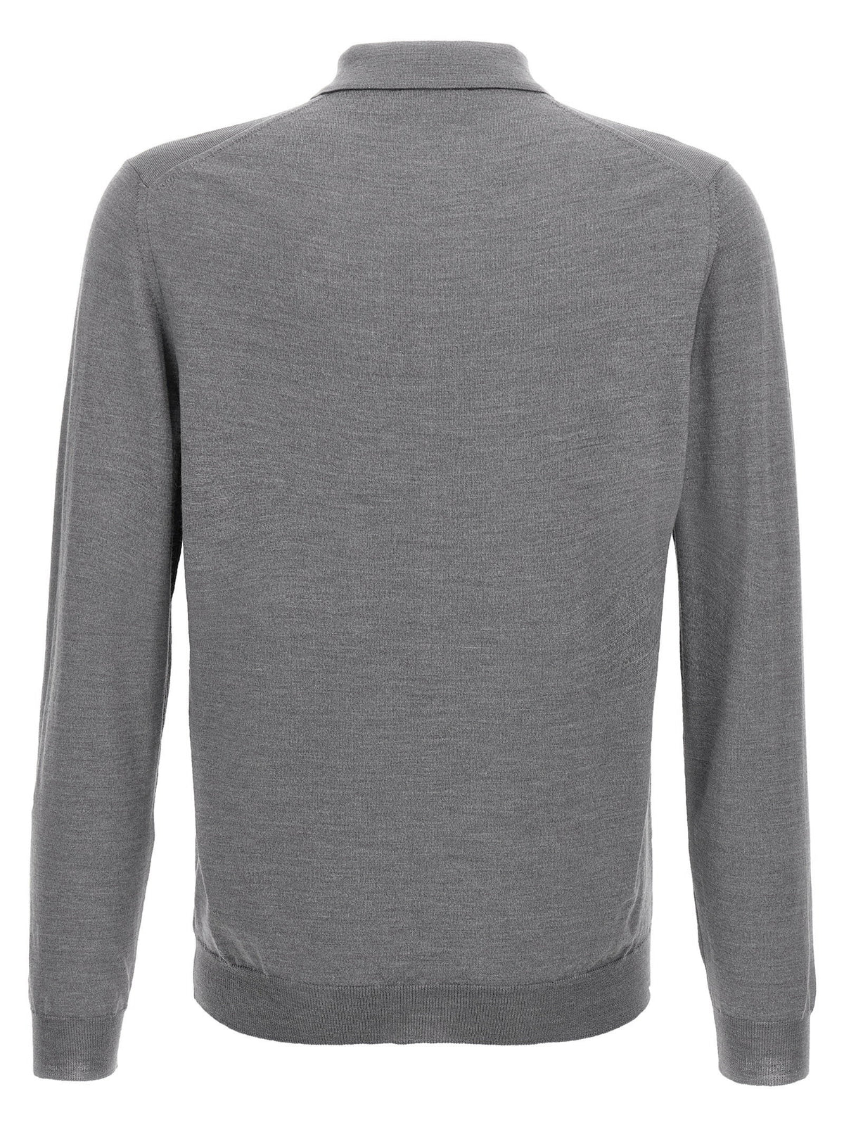 Zanone Virgin Wool Polo Shirt