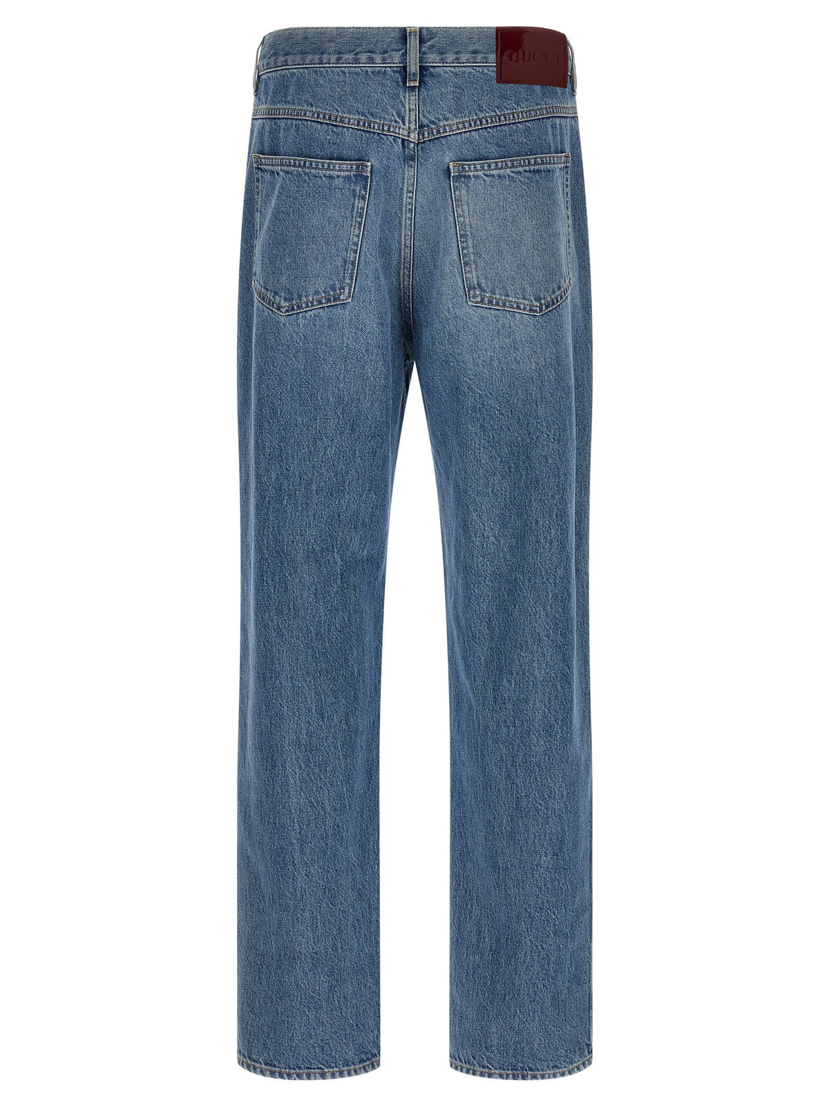 Gucci Délavé Effect Denim Jeans Gucci
