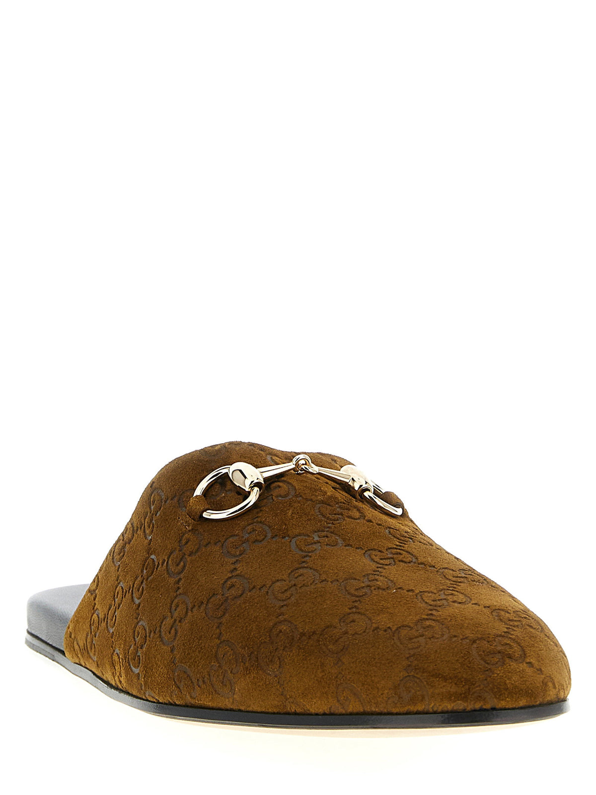 Gucci Sabot Suede Horsebit Gucci