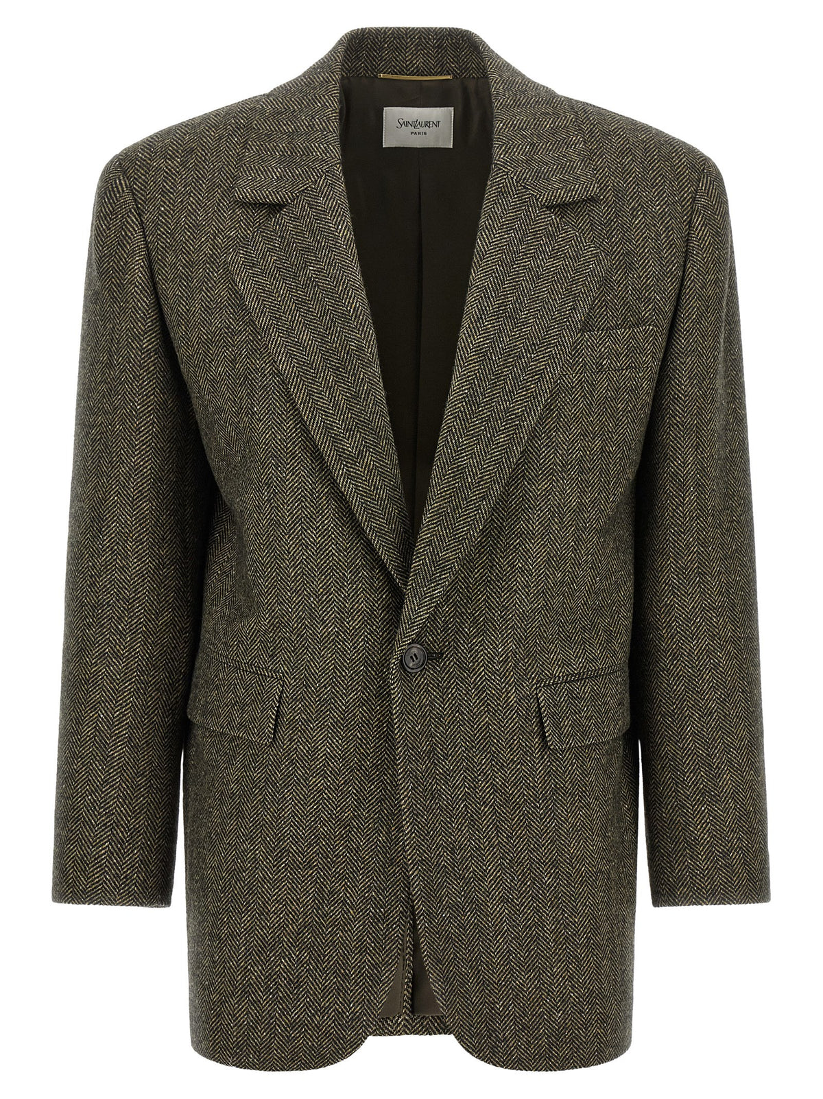 Saint Laurent Herringbone Blazer
