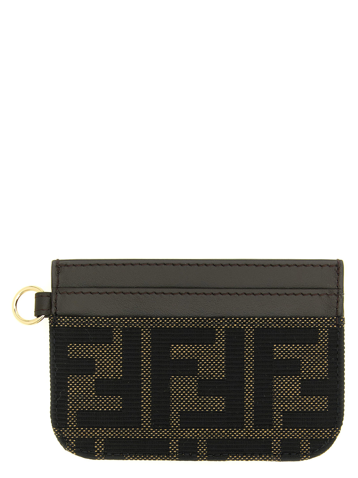 Fendi Ff Jacquard Cardholder Fendi