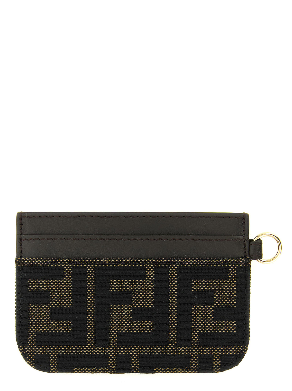Fendi Ff Jacquard Cardholder Fendi