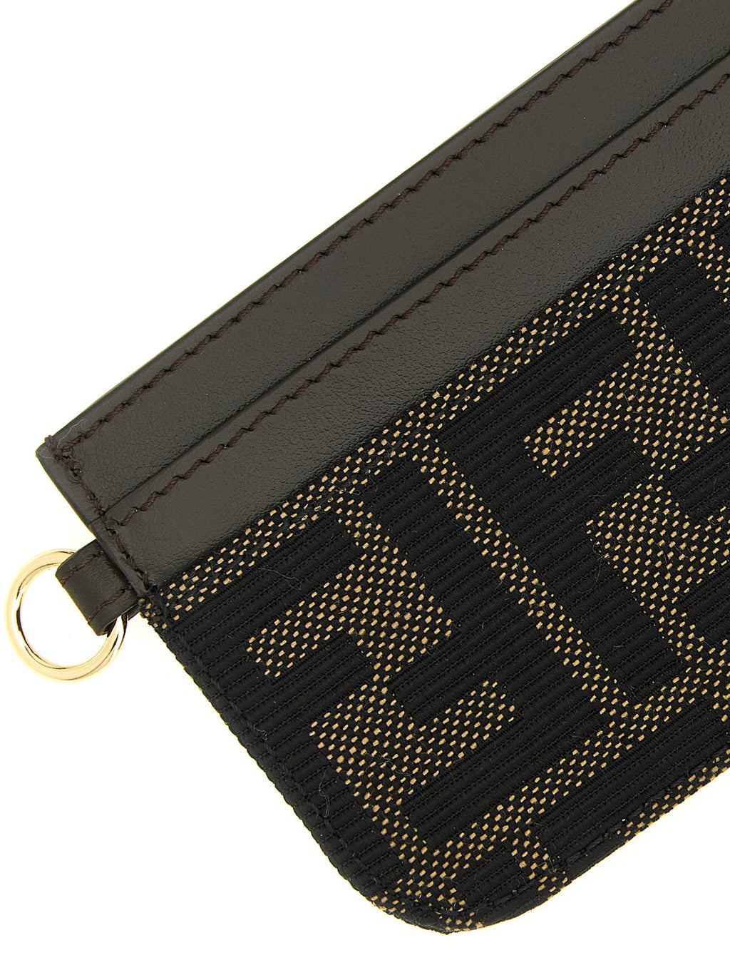 Fendi Ff Jacquard Cardholder Fendi