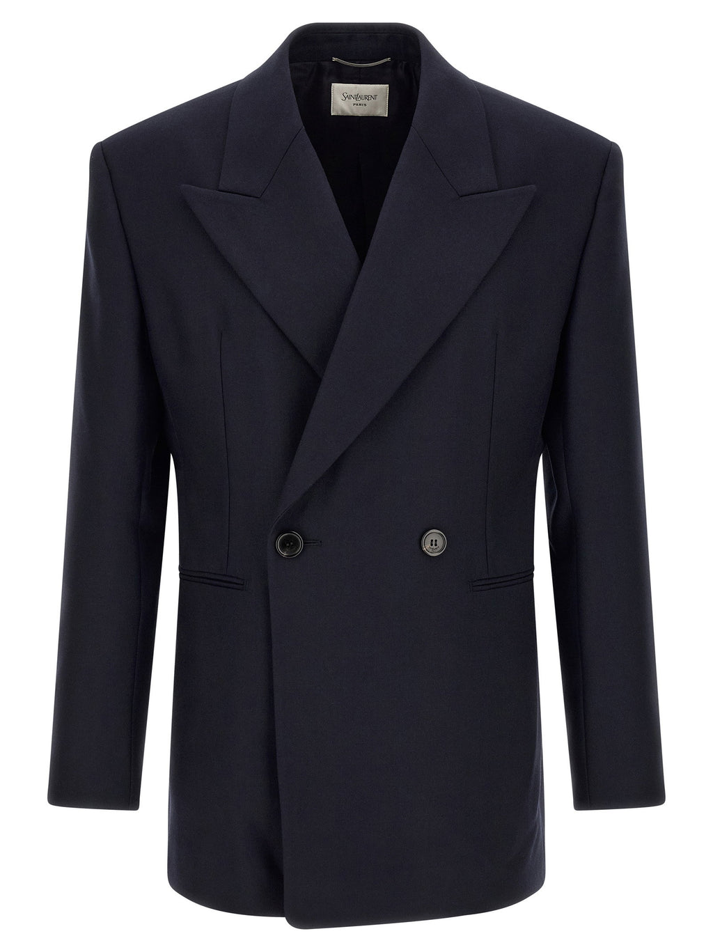 Saint Laurent Felted Wool Gabardine Blazer Jacket Saint Laurent