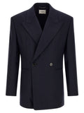 Saint Laurent Felted Wool Gabardine Blazer Jacket Saint Laurent