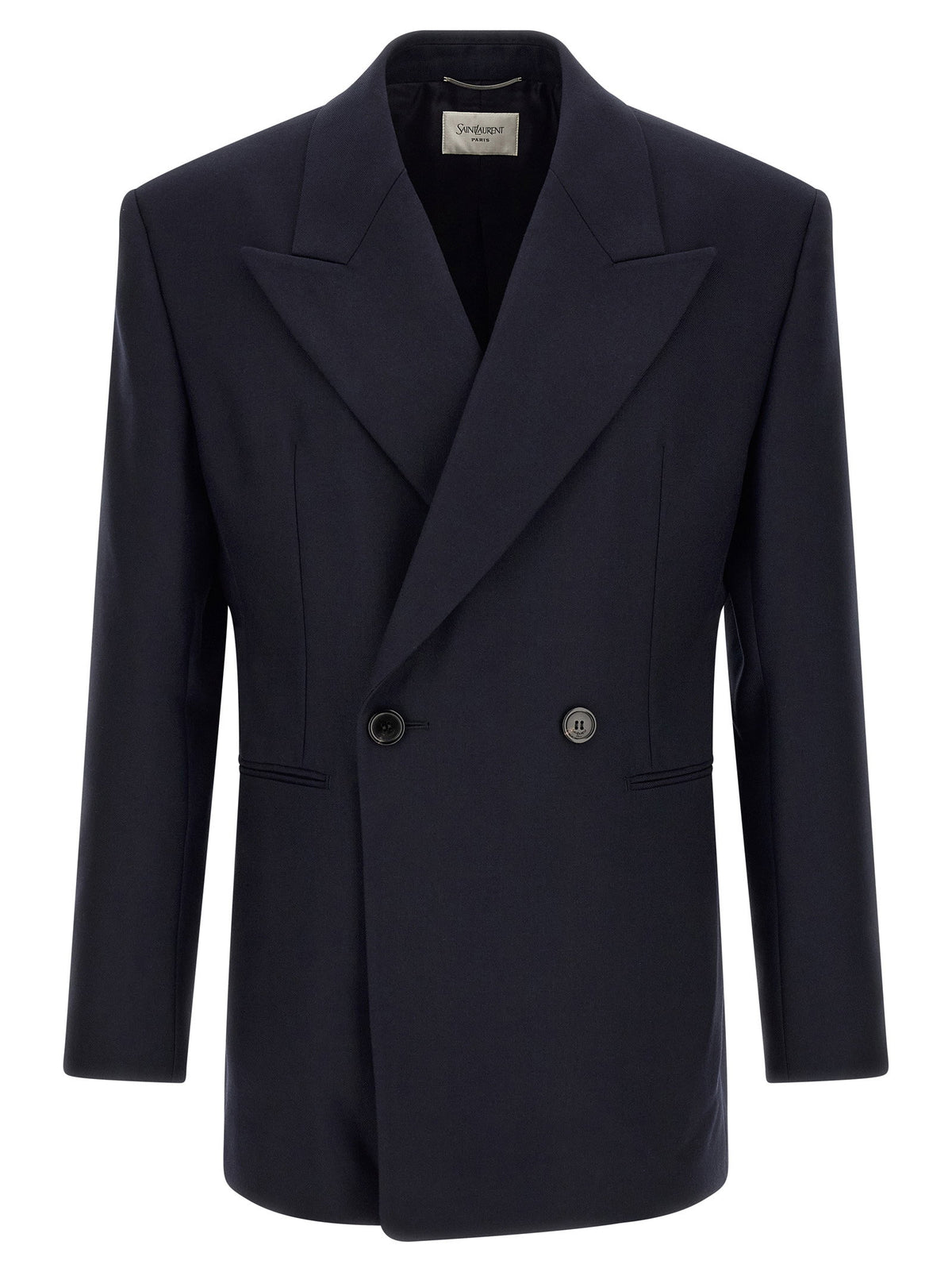 Saint Laurent Felted Wool Gabardine Blazer Jacket Saint Laurent