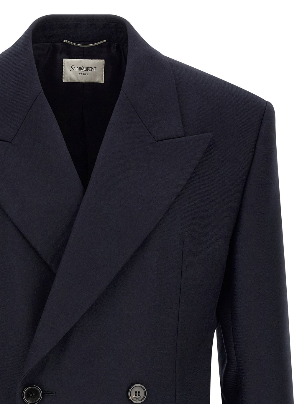 Saint Laurent Felted Wool Gabardine Blazer Jacket Saint Laurent