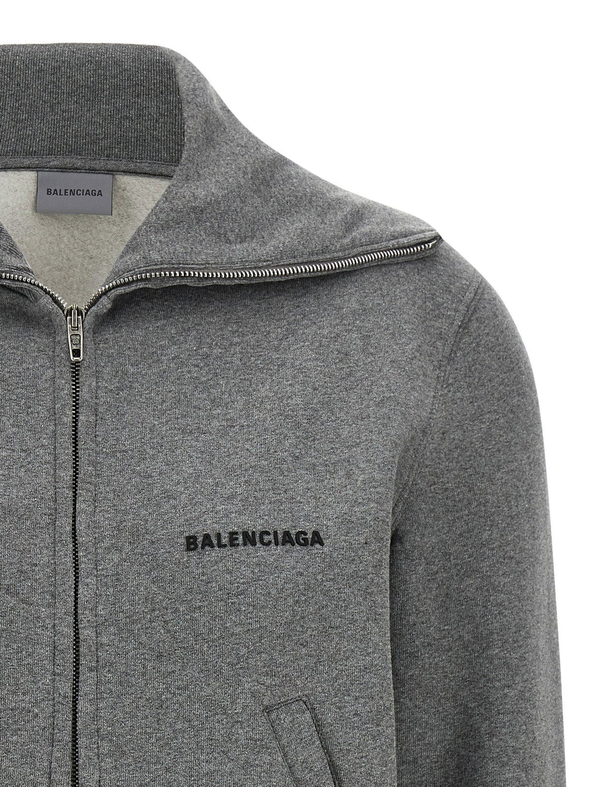 Balenciaga Slim Zip Sweatshirt Balenciaga