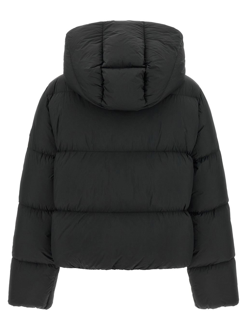 Ganni Future Nylon Black Down Jacket Ganni