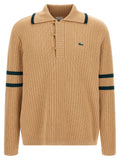 Lacoste Beige Archive Edition Sweater Lacoste