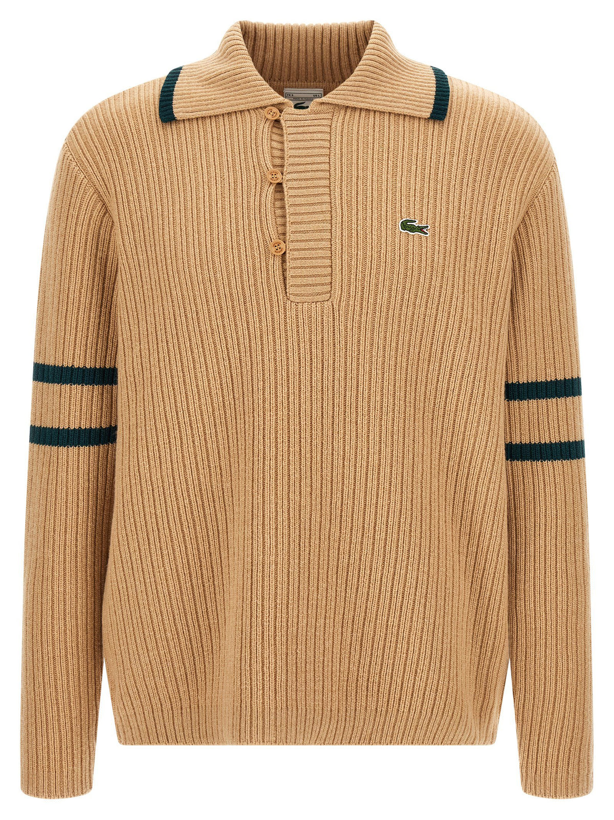 Lacoste Beige Archive Edition Sweater Lacoste