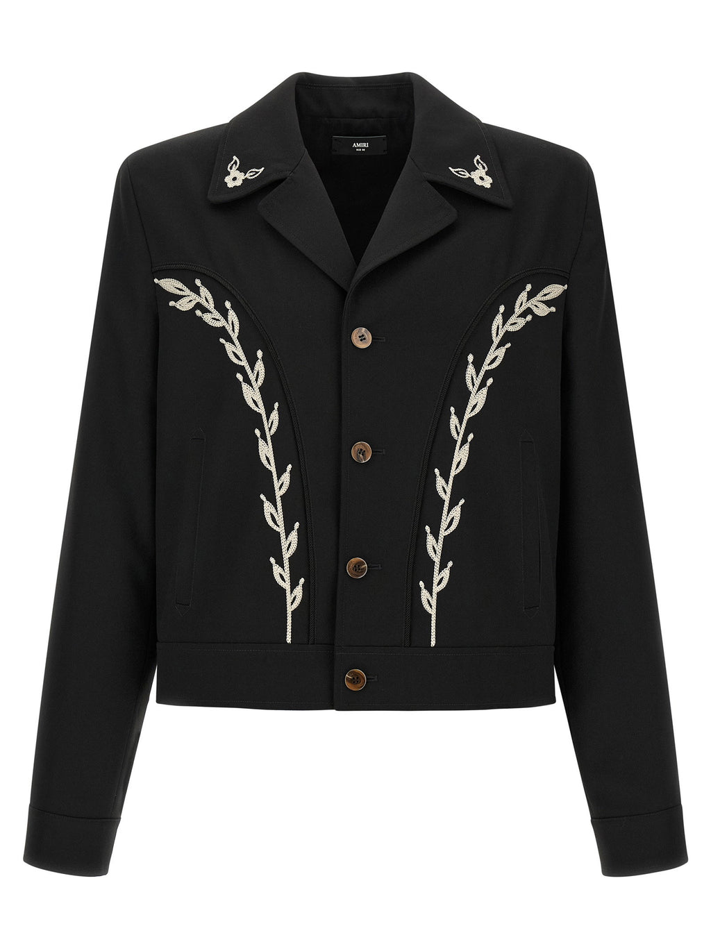 Amiri Western Jacket With Embroideries Amiri