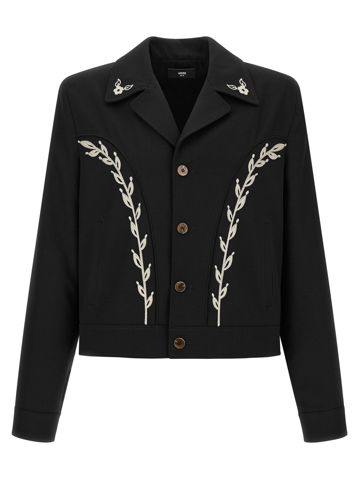 Amiri Western Jacket With Embroideries Amiri