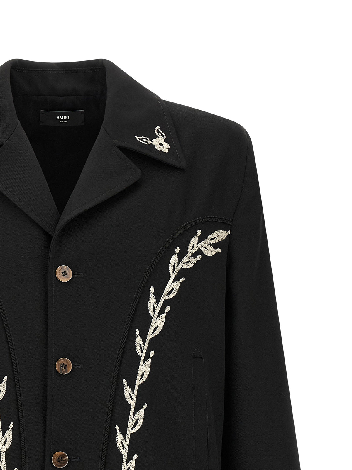 Amiri Western Jacket With Embroideries Amiri