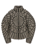 Raxxy Grey 3d Down Jacket Raxxy