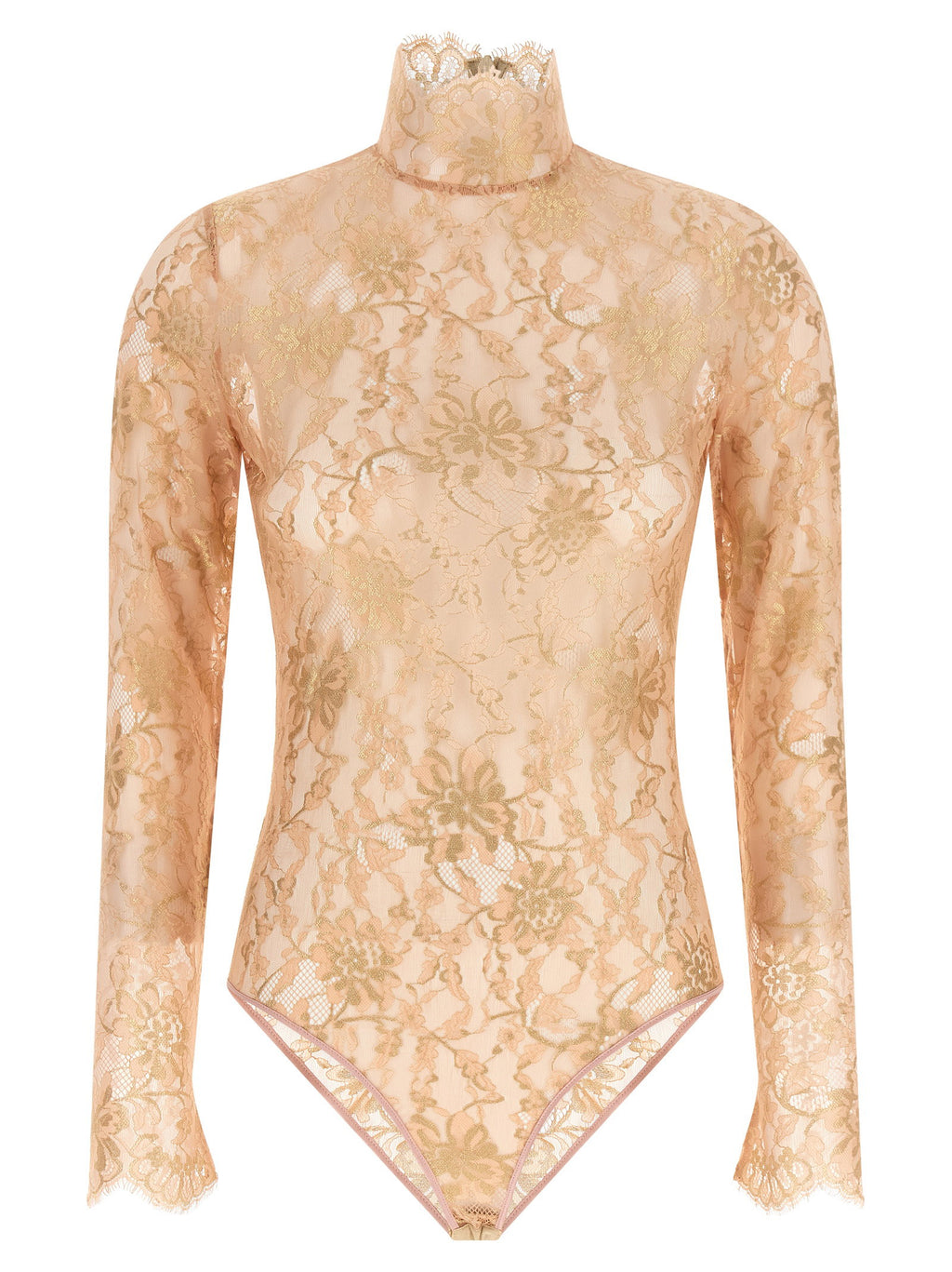 Valentino Garavani Lurex Lace Bodysuit Valentino Garavani