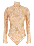Valentino Garavani Lurex Lace Bodysuit Valentino Garavani