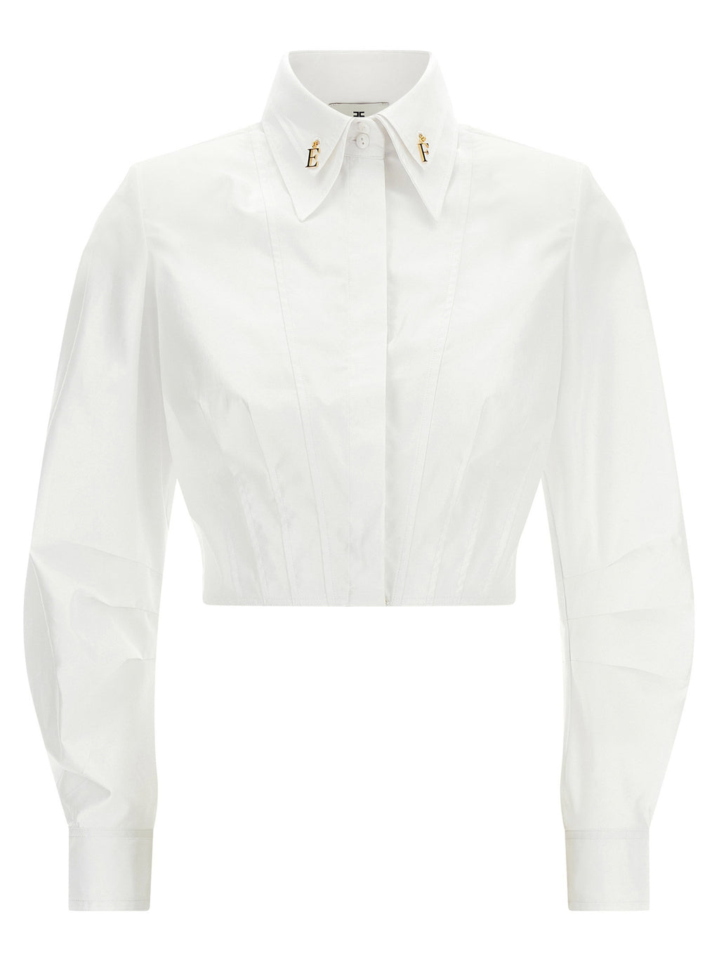 Elisabetta Franchi Double-layer Collar Shirt