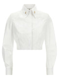 Elisabetta Franchi Double-layer Collar Shirt