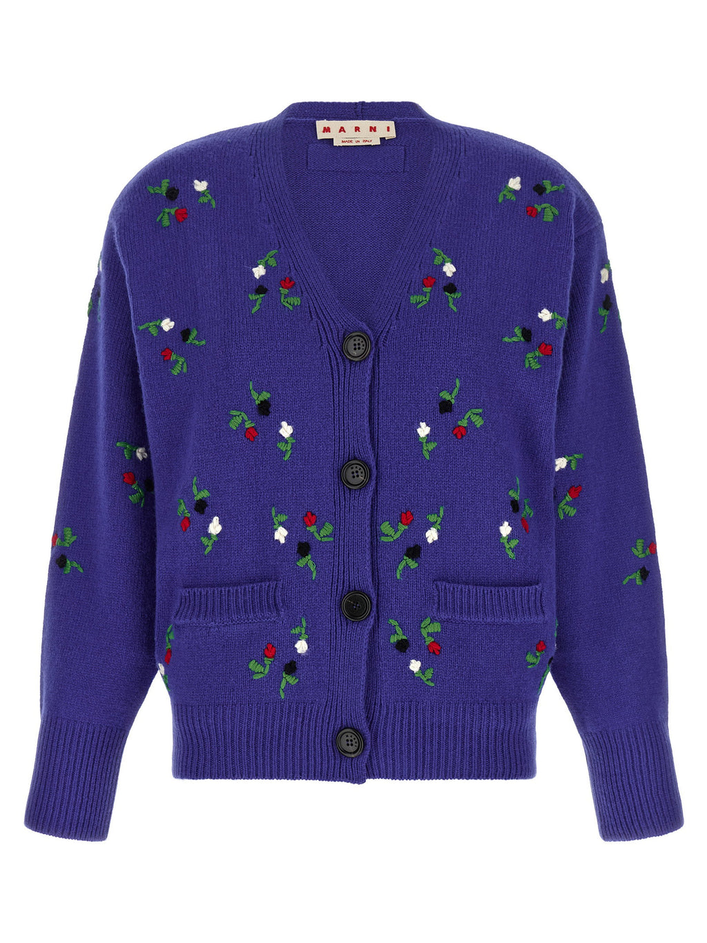 Marni Floral Embroidery Cardigan