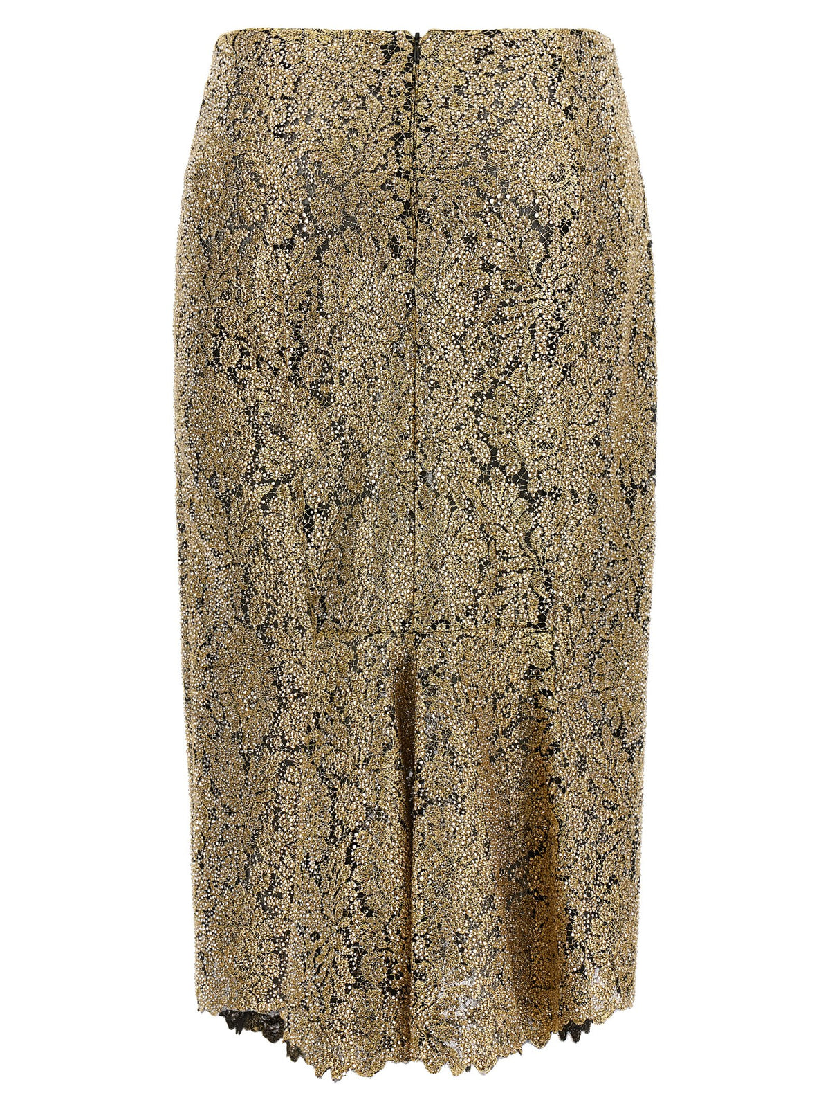 Ermanno Scervino Embroidered Tulle Skirt