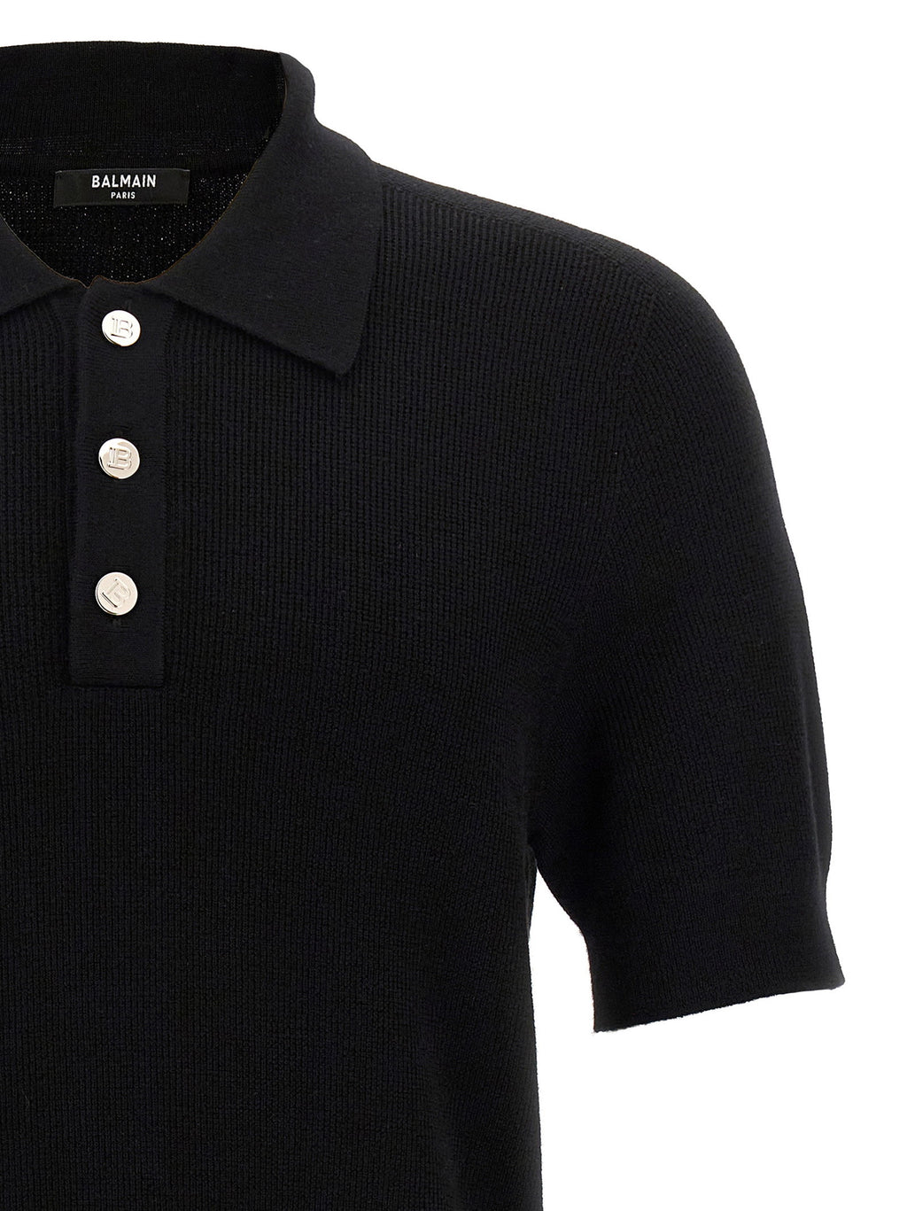 Balmain Label Polo Shirt Balmain