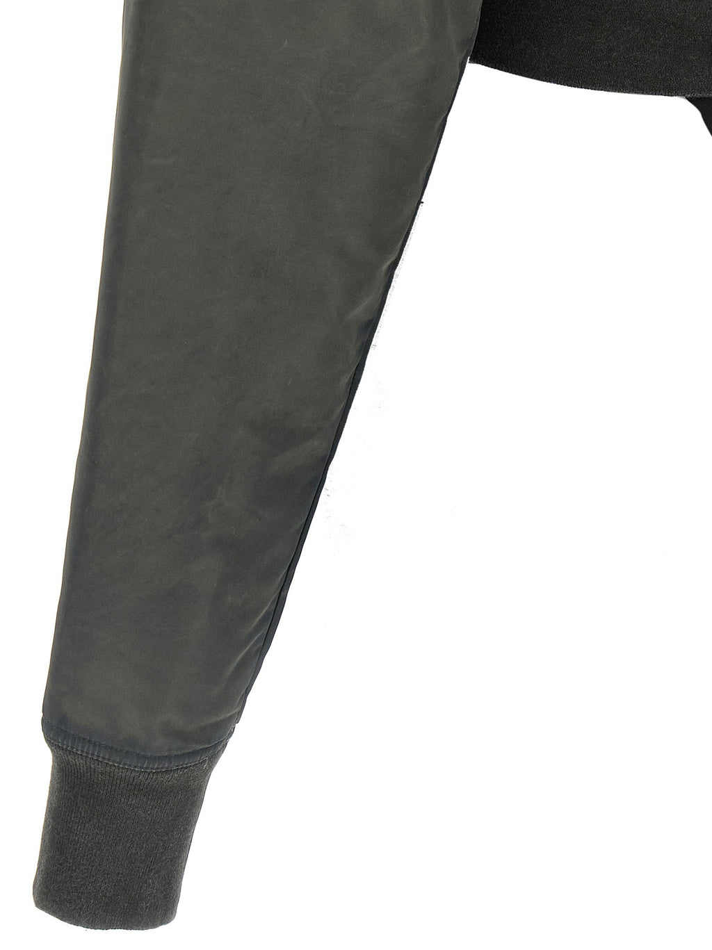 Drkshdw Hooded Cropped Flight Bomber Jacket
