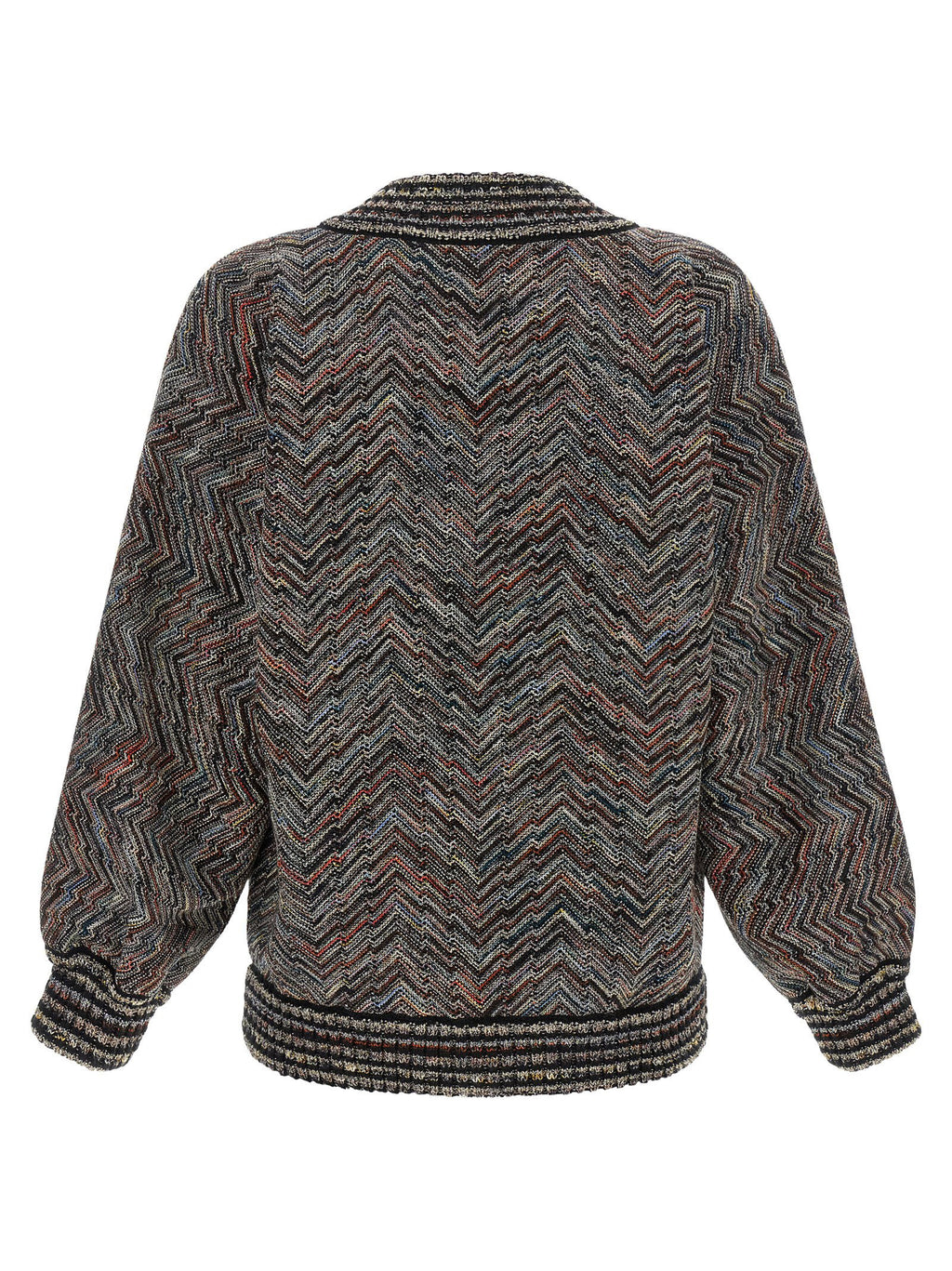 Missoni Chevron Knit Bomber Jacket Missoni