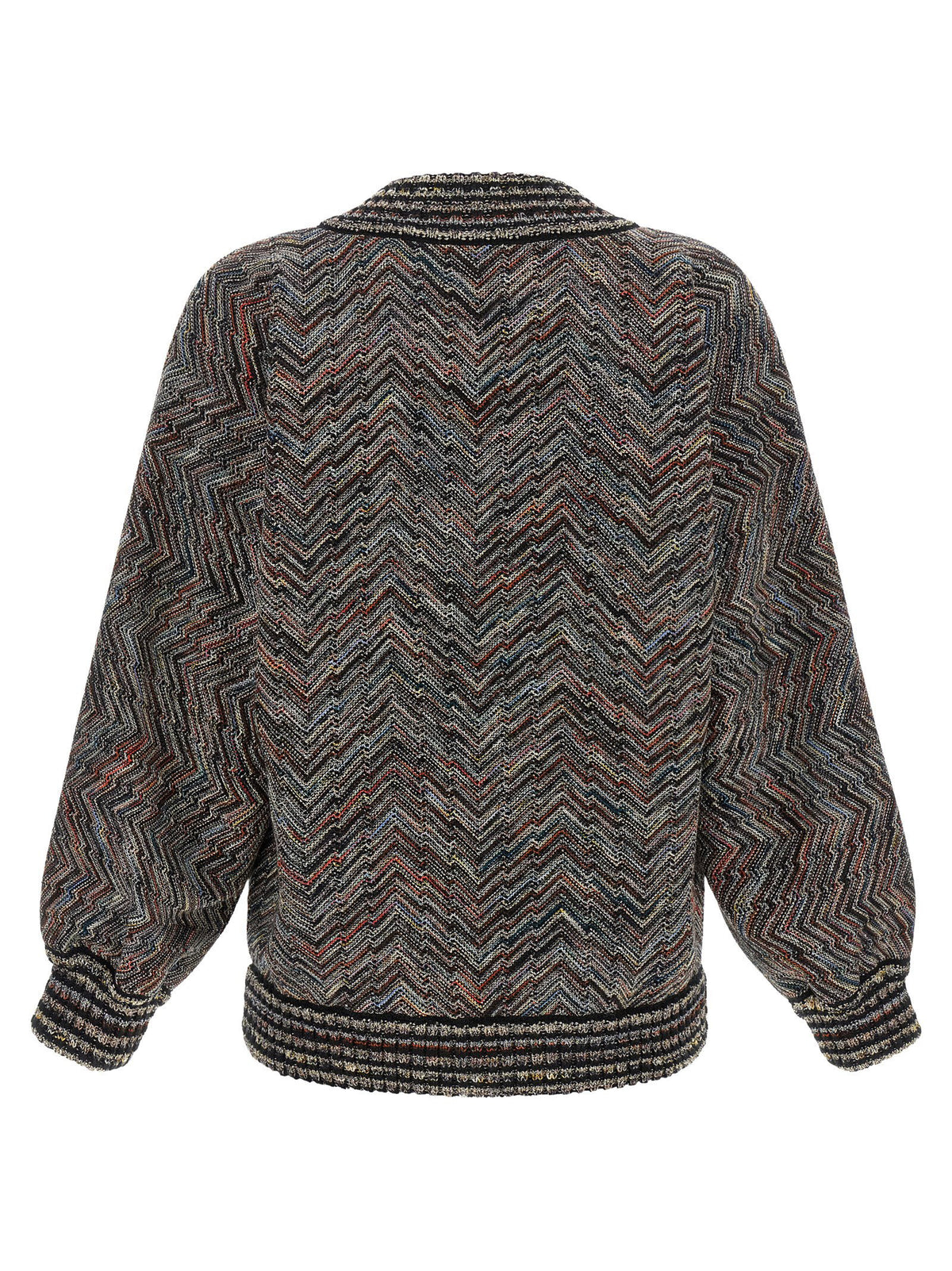 Missoni Chevron Knit Bomber Jacket Missoni