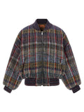 Missoni Check Pattern Bomber Jacket