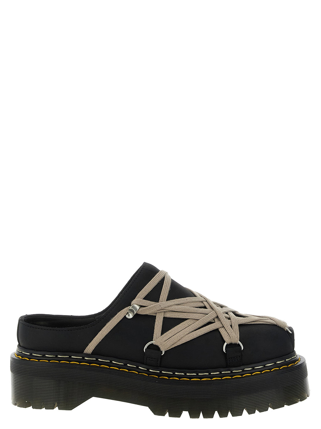 Rick Owens Quadsolemegalace® Mules Dr.martens X Rickowens Rick Owens