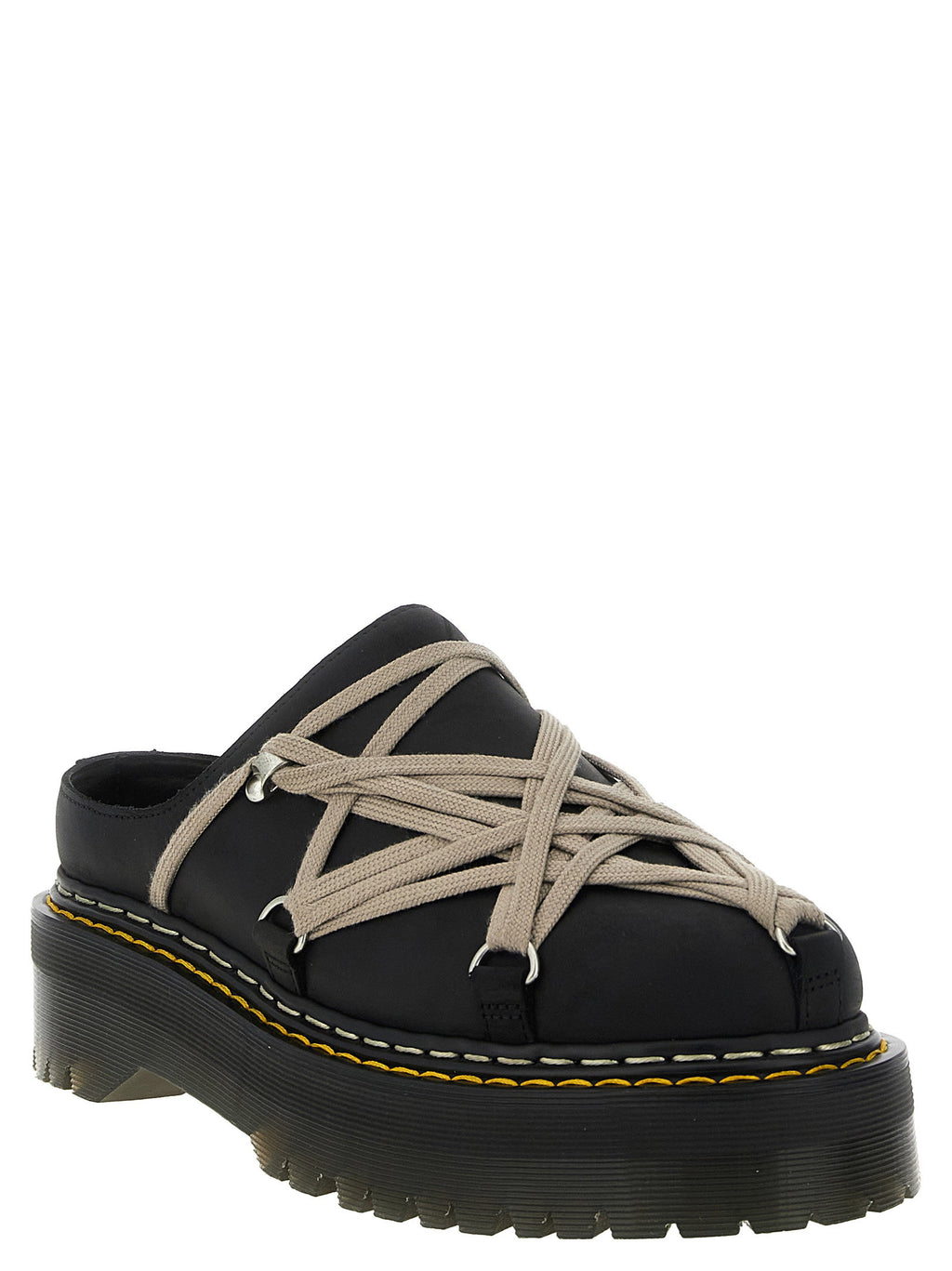 Rick Owens Quadsolemegalace® Mules Dr.martens X Rickowens Rick Owens