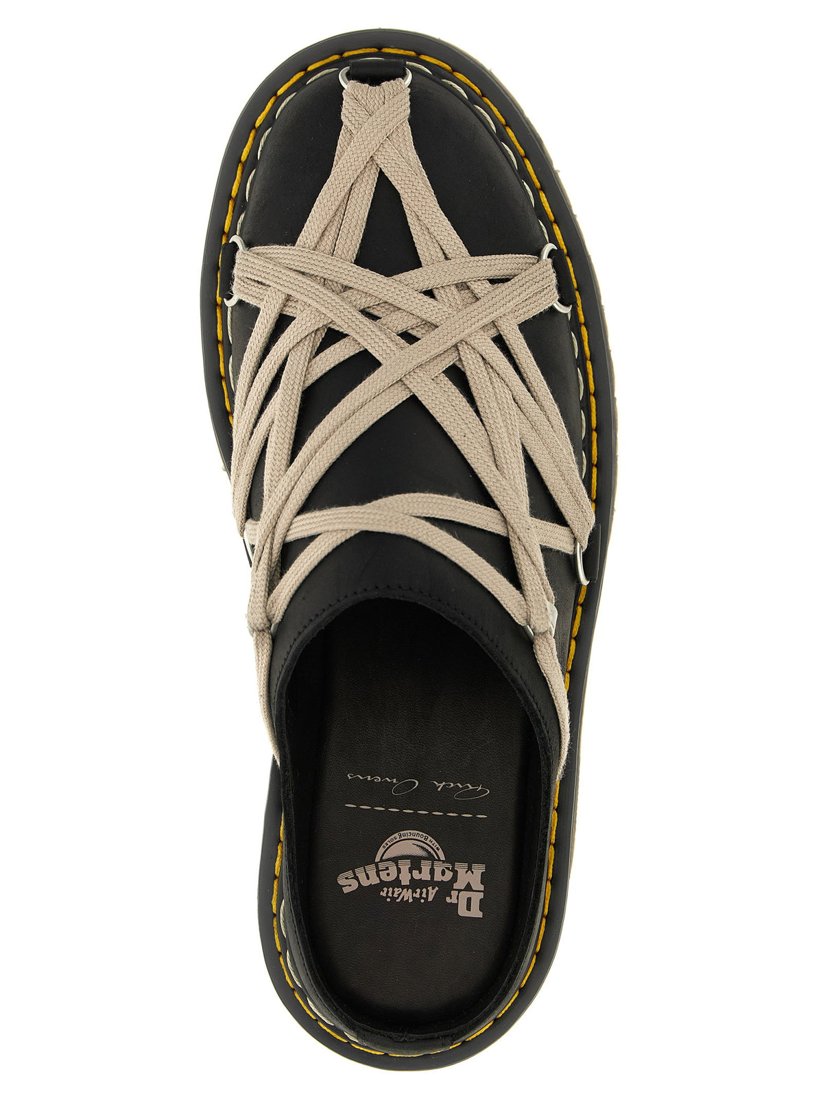 Rick Owens Quadsolemegalace® Mules Dr.martens X Rickowens Rick Owens